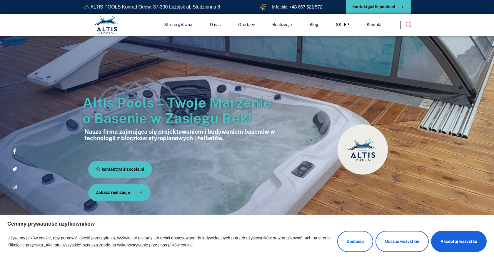 test seo dla frazy budowa basenów 
