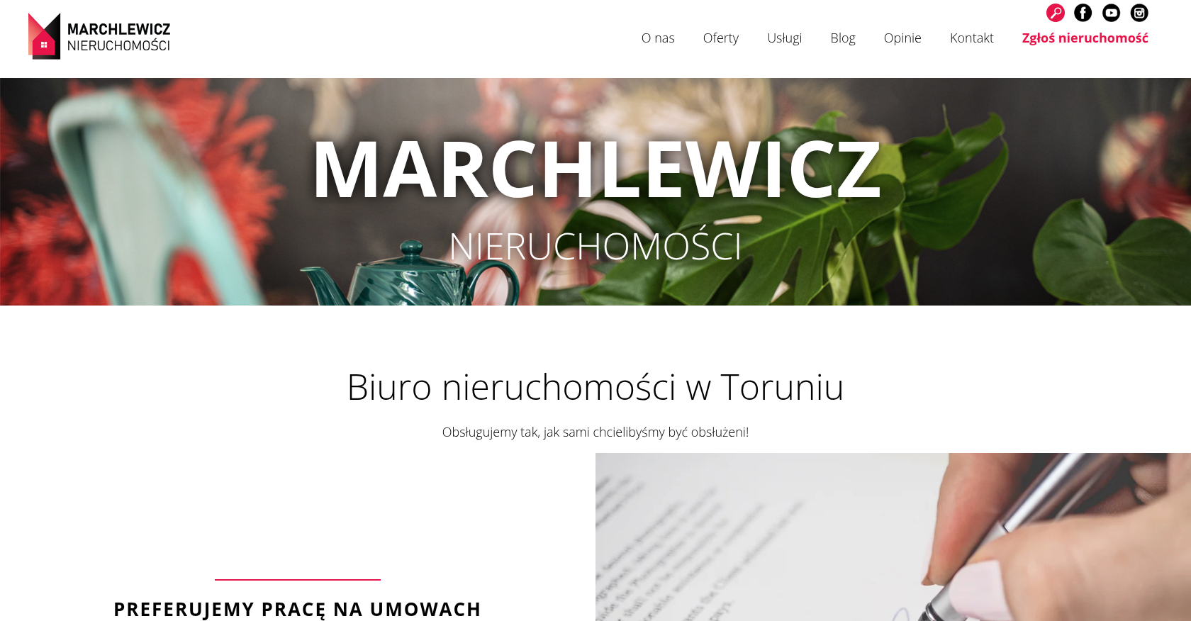 test seo dla frazy Biuro nieruchomości Toruń  