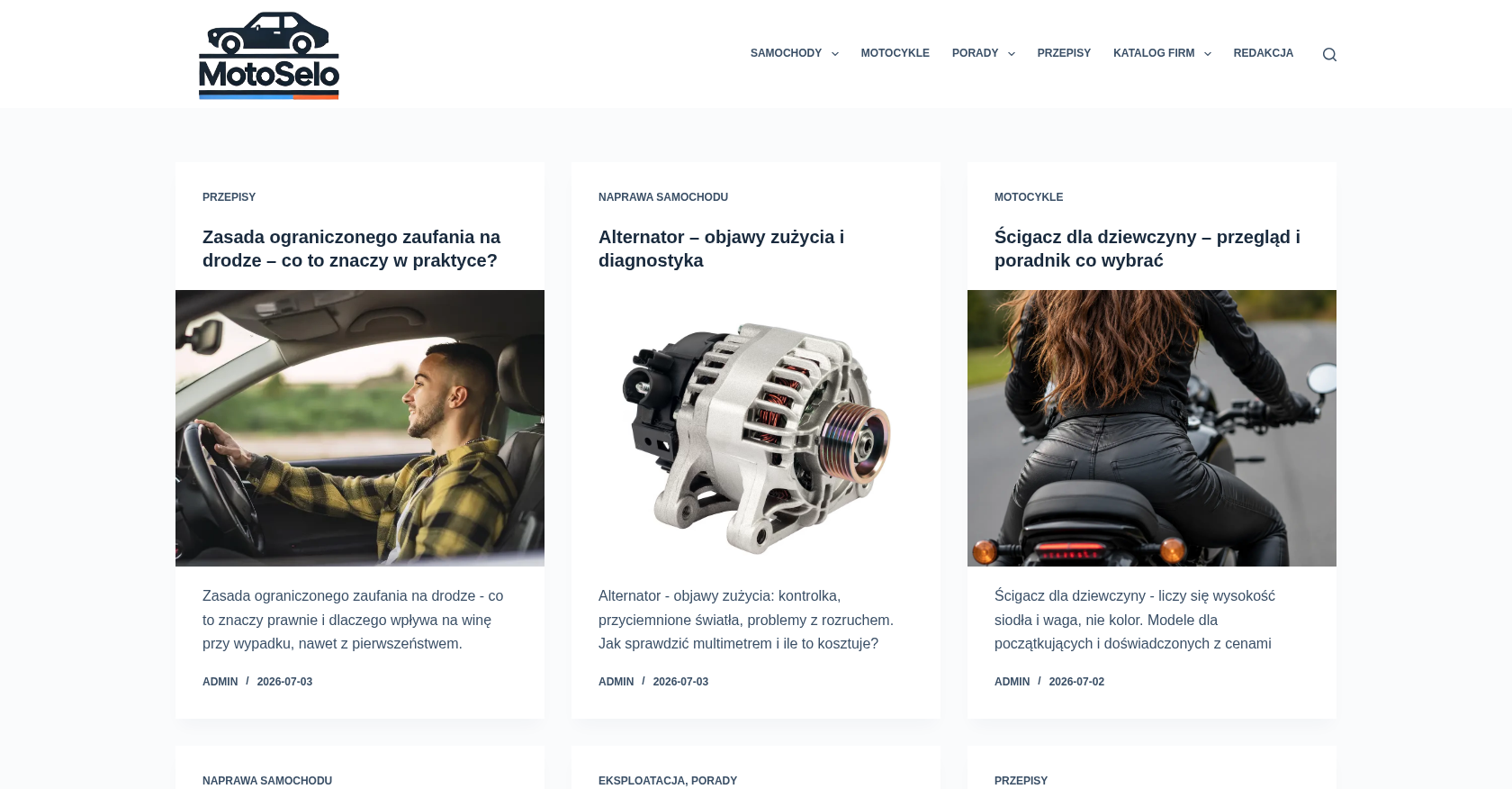 test seo dla frazy motoselo 