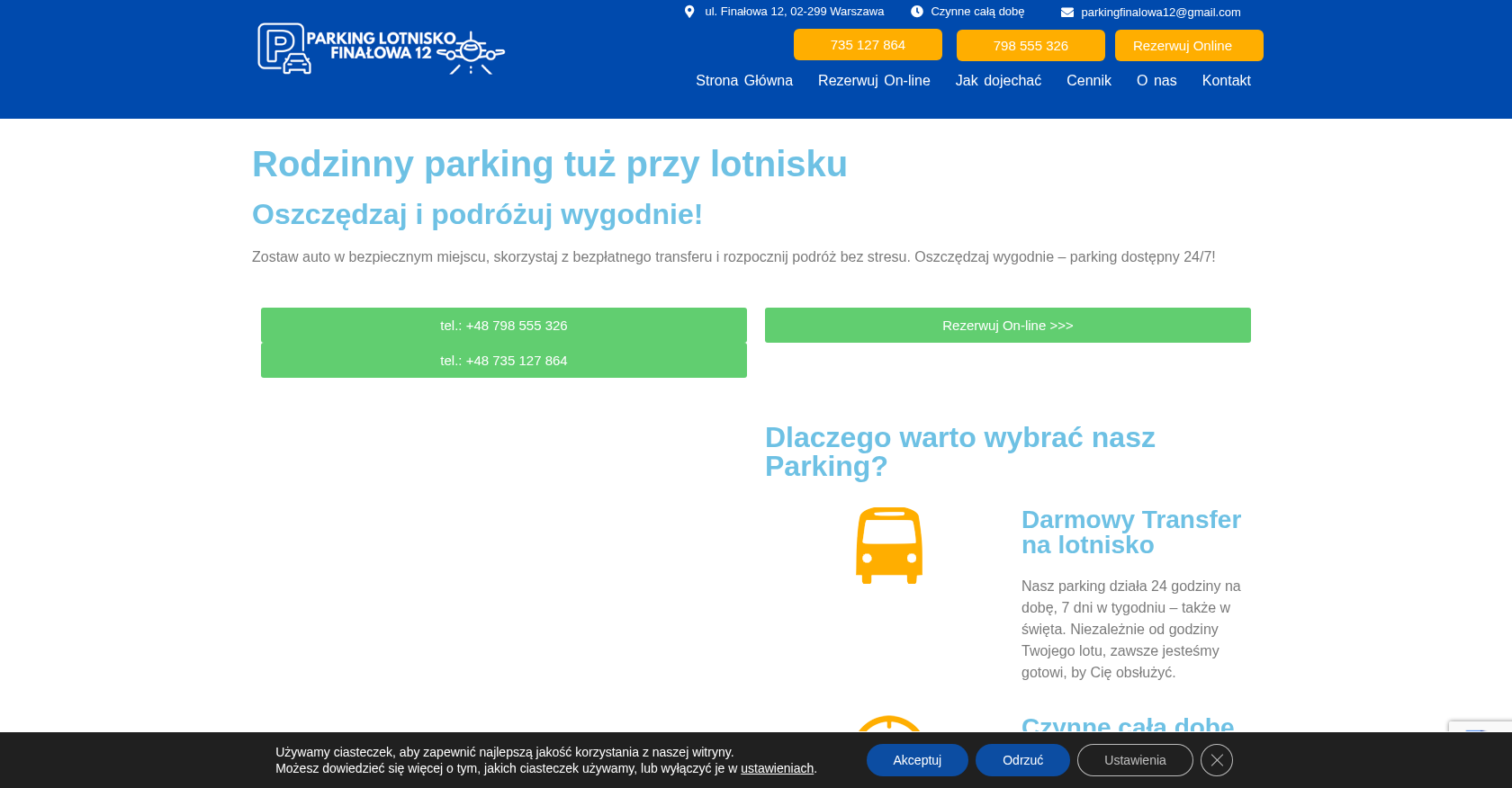 test seo dla frazy parking 